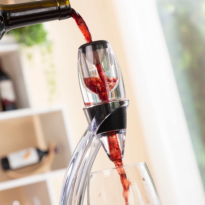 Professional Wine Aerator with Tower Stand and Non-Drip Base Winair