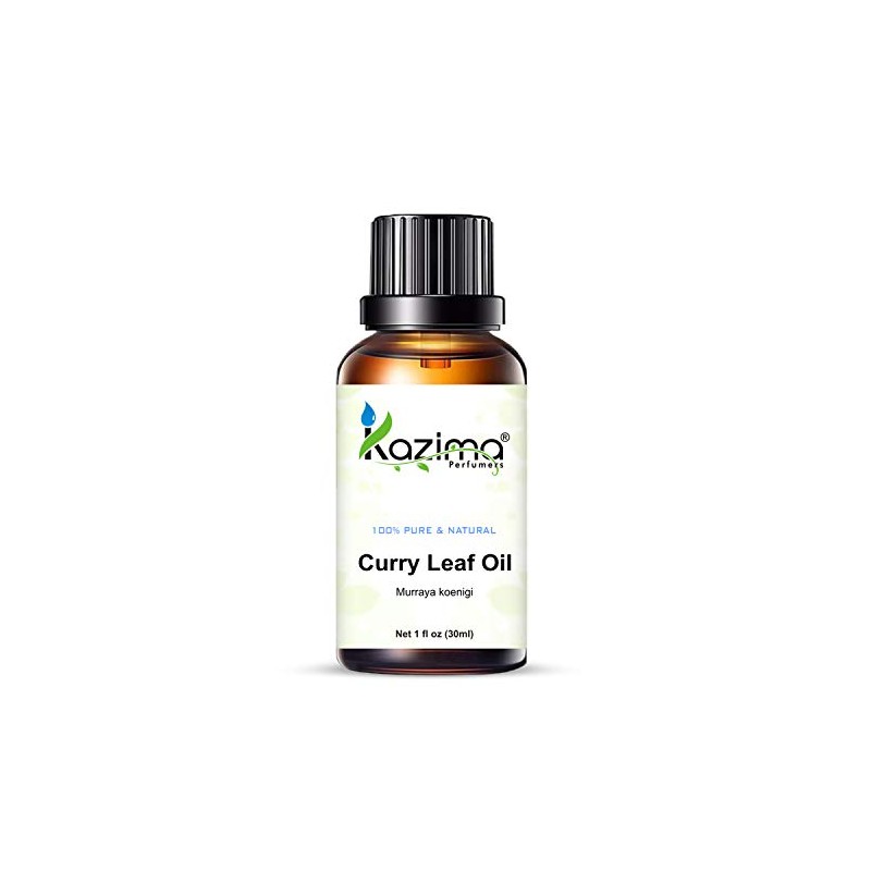 KAZIMA Curry Leaf Essential Oil - 100% Pure, Natural &
