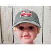Enodtter Embroidered Fire Truck Baseball Hat, Gift for Boy Toddler