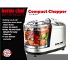 Better Chef 1.5-Cup Mini Food Processor | Stainless-Steel Blade |