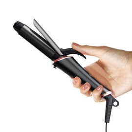 CIVEYA Travel Curling Iron 1 Inch with 5 Heat Settings, 110-240V Dual Voltage Curling Iron for Short Hair, Travel Size Small Mini Curling Iron Black