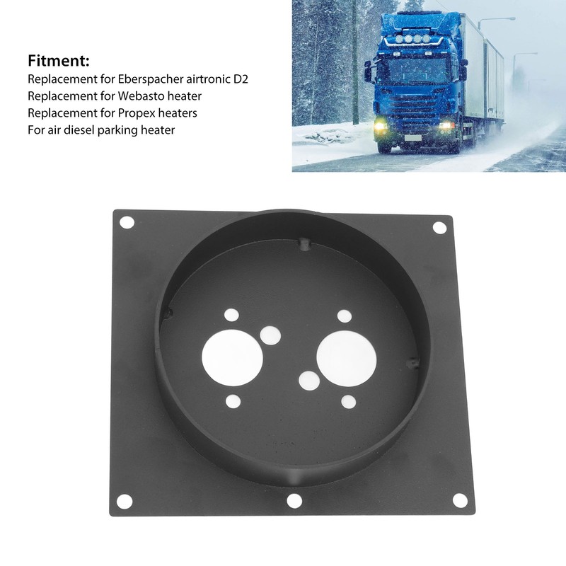 Car Floor Mount Plate Turret Bracket Durable Heater Floor Mount