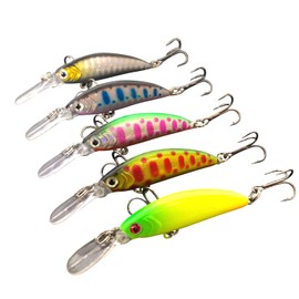 TackleTime Trout Lure Minnow Sinking Stream Lure 0.2 oz (5.5 g) B