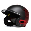 Boombah DEFCON Metallic Fade Batting Helmet NOSCAE Black/Metallic Red -