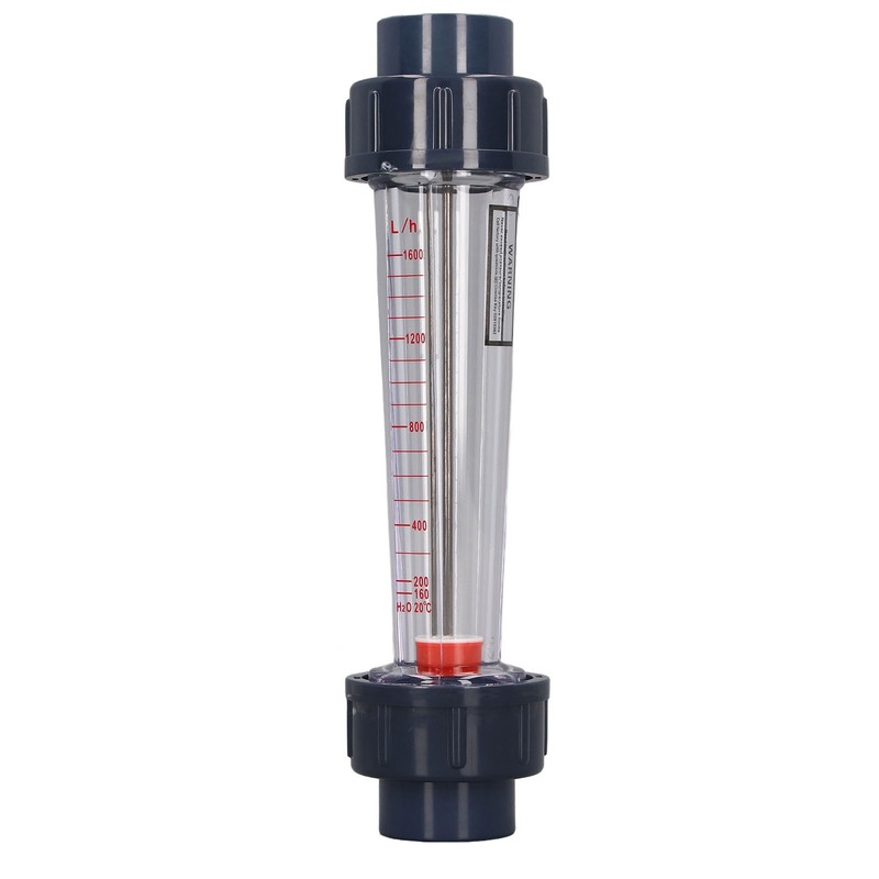 Plastic Tube Liquid Flowmeter High Accuracy Large Range Acid Alkali