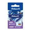 Pelikan 4001 TP/6 Ink Cartridges for Fountain Pens, Royal Blue,