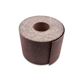 Red Label Abrasives 4 Inch X 60 FT 100 Grit Woodworking Drum Sander Strip Roll, Cut to Length