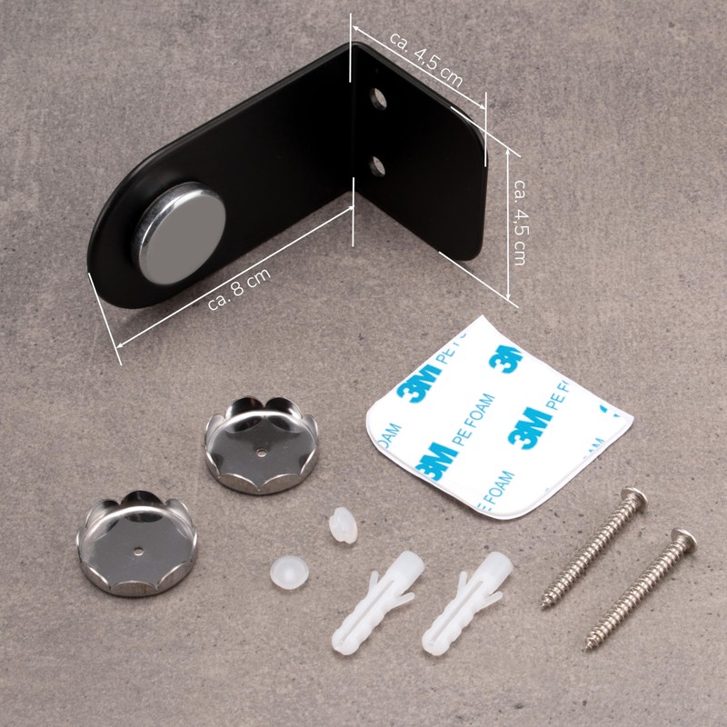 bremermann PUREZZA Magnetic Soap Holder - Free Hanging Soap with