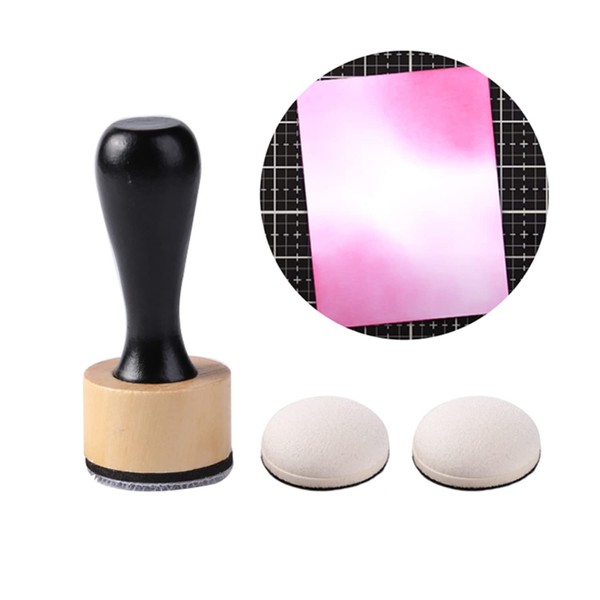 CYFUN DESIGN Mini Ink Blending Tool,with Foams Replacement Refill Foam