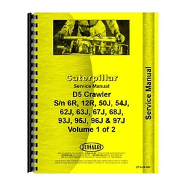 All States Service Manual fits Caterpillar D5 D5