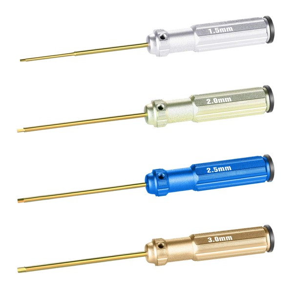 Neewer - Set of 4 Hexagonal Screwdrivers Made of Titanium