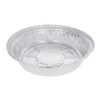 30 Pack Round Aluminum Foil Pans Disposable Containers with Straight