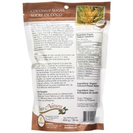 Ecoideas Coco Natura-Organic Coconut Sweetener, 454g