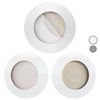 Scandinavian home Lysea Scandinavian home 3er Set LED Einbaustrahler Dimmbar