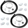 Tondiamo 2 Sets Offline Chlorinator Feeder Replacement Parts Kit Compatible