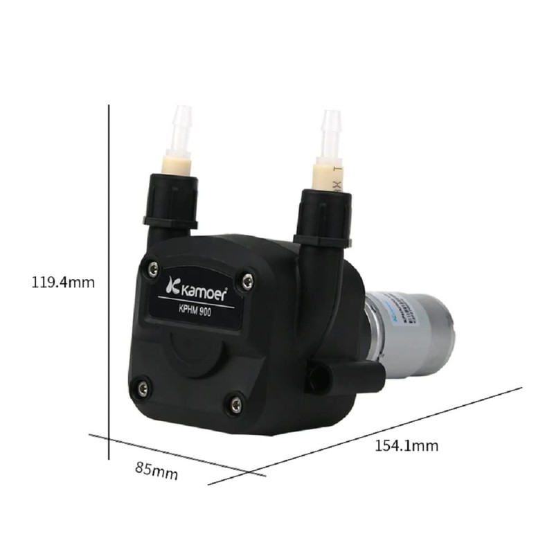 Kamoer KPHM900-HB-B24 900ml/min high Flow peristaltic Pump 12V dc Brush