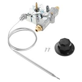 Gohantee Gas Fryer Thermostat, Thermostat for 1/4" Mpt Mpt Stuff Box, Thermostat 200-400F Compatible with Pitco P5047588, Pitco GSA60301800, Pitco 4290-006 Gas Thermostat for Adcraft deep Fryer