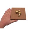 SKIR'CO Male Thread Barb Brass Fitting 1/2 Inch x 10