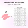 Curacoro Reusable Eye Pads, Silicone Under Eye Patches Lash Lift
