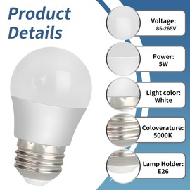 goduog Refrigerator LED Light Bulb W11043014 W10565137 W10805744 Replacement for Whirlpool,Frigidaire,Maytag,Jenn-Air,Amana Refrigerator Replace W11338583 W10865849 PS12717432 850166 W10745744 2 pcs