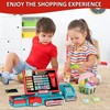 HUAJUN Children's Electronic Cash Register Toy, Lighting and Sound Shopping