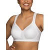 Vanity Fair Sujetador deportivo convertible de impacto medio para mujer,