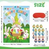 Easter Games for Kids-Pin The Egg Stickers on The Bunny