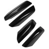 4 Pcs Roof Rack Rail End Cover Shell Cap Car