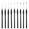 Detail Brush Set with 9 Fine Brushes for Precise Painting,