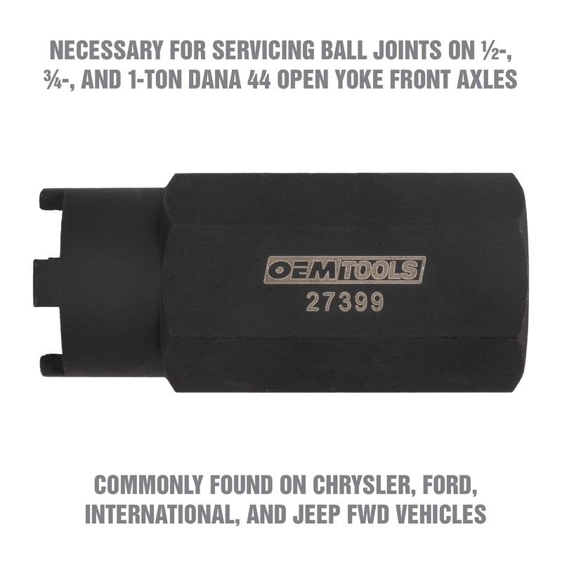 OEMTOOLS 27399 Ball Joint Spanner Wrench, Removes and Installs Ball