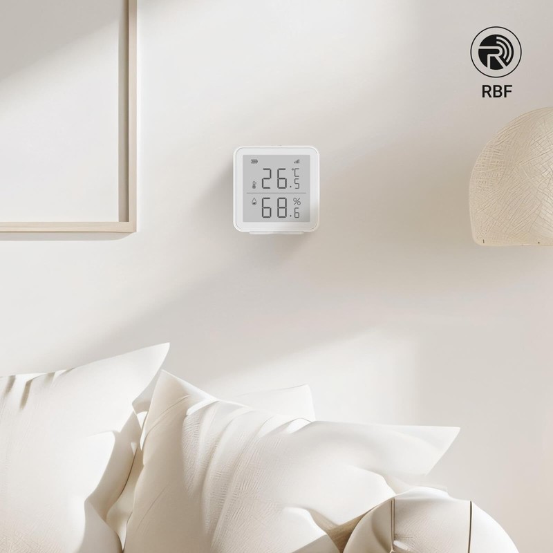 Roombanker Smart Temperature & Humidity Monitor - Accurate Climate Tracking,
