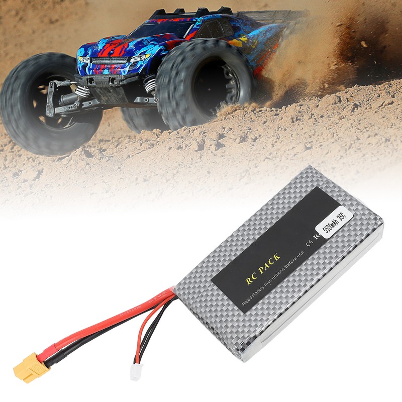RC Car Lithium Battery 7.4V 5500mAh Remote Control Car Spare
