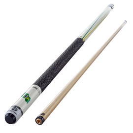 SHOOTERS Billiard Pool Cue Stick 2-Piece 58” Fast Joint Maple Wood with Brazil Flag (19-21 Oz) (20, Ounces)