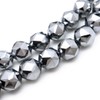 GOLD STONE Terahertz Mineral Necklace, 0.3 inches (8 mm), Star