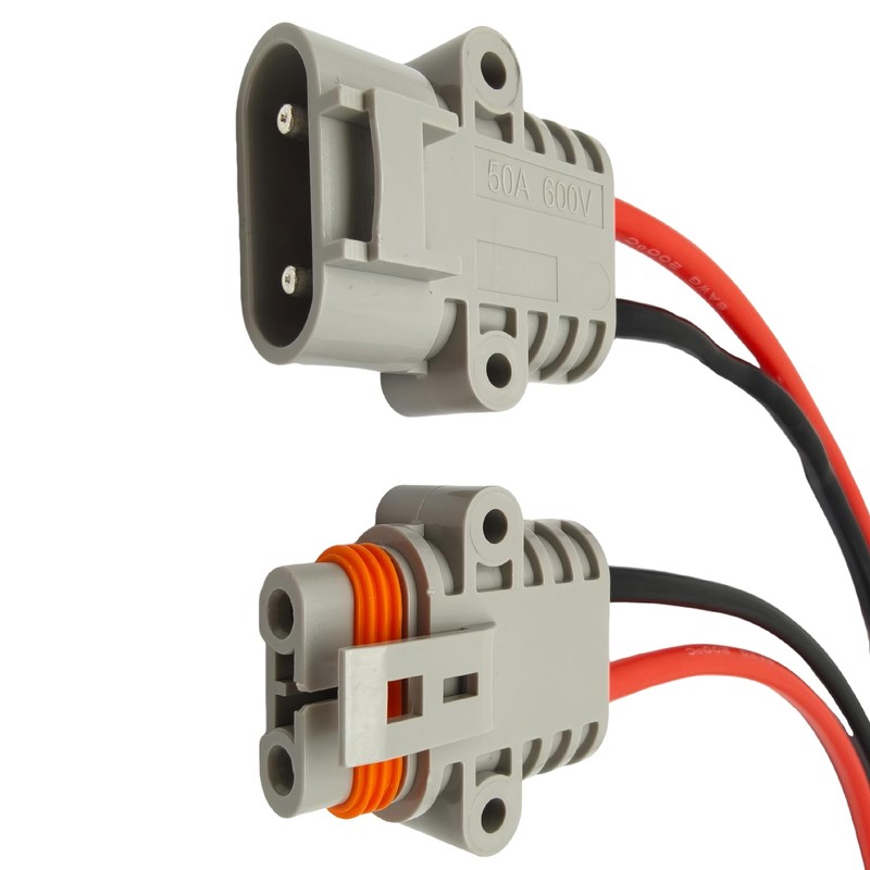 daier Waterproof IP67 8AWG 50A Anderson Jumper Cable Plug Connector
