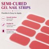 Semi-Cured Gel Nail Strips for DIY Manicure – 14/16 Full-Cover