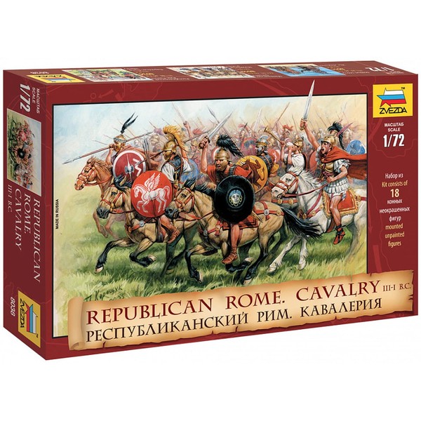 Zvezda 8038 – Age of Battles Table Top, Cavalleria Romana