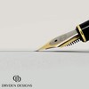 Dryden Designs Fountain Pen Replacement Medium Nib Pack of 3