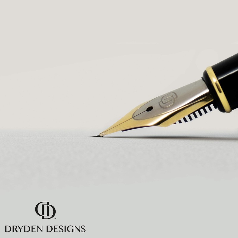 Dryden Designs Fountain Pen Replacement Medium Nib Pack of 3