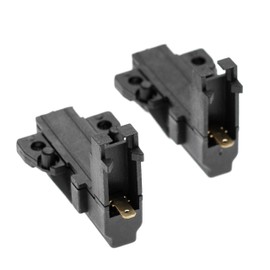 vhbw 2x Carbon Brush with Holder Replacement for AEG 4812.362.48004, 481236248446, 481281729461, 50216397005 for Washing Machine