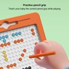 Magnetic Drawing Board for Toddlers Colorful Educational Doodle Board with