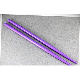 Perfect Hairstyle with Our Hair Accessories - Purple Hair Sticks Painted Solid Color Wood Chop Picks Pins Accessory 7" Long Fashionable Hair Accessory Hair Jewelry Accessories for Lady Women