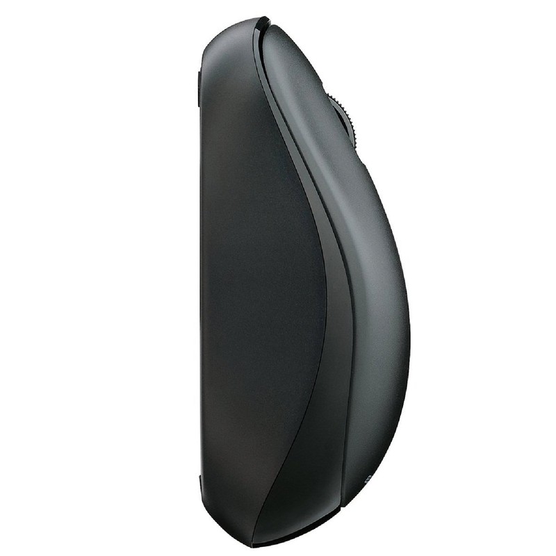 エレコム マウス ワイヤレス (レシーバー付属) Mサイズ 3ボタン 約2.5年電池交換不要 省電力 ブラック M-FIR08DRBK