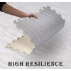 Nisorpa 97 Sq. Ft Wood Grain Foam Tiles,24" x 24"