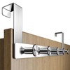 Menz Door Coat Rack for Hanging, Stainless Steel Door Coat