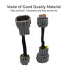 OMNDYEHA Headlight Conversion Adapter Harness 8 to 6 Pin Fits