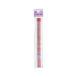 Chiwaa Pencil Red Pencil, Set of 2, Sunstar Stationery, Back to School Stationery, Made in Japan, Character Goods, Mail Order