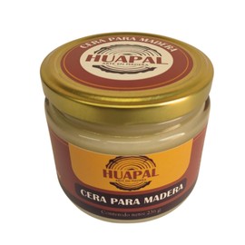 Cera de Abeja para Madera Protege, Restaura y Devuelve el Brillo a tus Tablas de Picar y Servir, Frasco con 236g Huapal