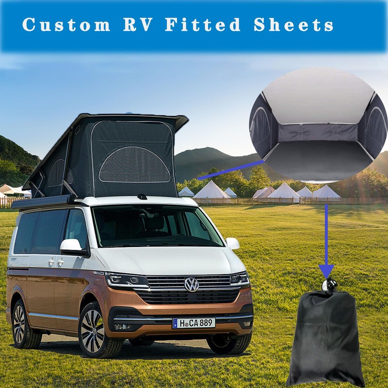 Fitted Sheet for VW T6.1 California Pop Up Roof, Fitted