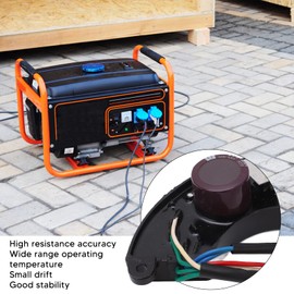 ANKROYU Voltage Regulator, ABS 3 Phase 8 Wires AVR Voltage Regulator, Generator Voltage Regulator, Automatic Voltage Regulator for 5 To 7.5kw Generator